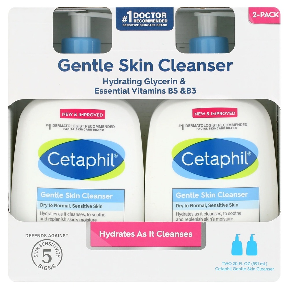 Cetaphil Gentle Skin Cleanser 2 Pack - 20 oz